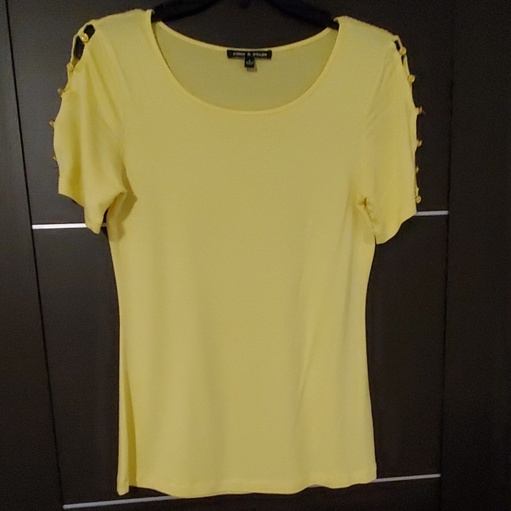 Cable & Gauge yellow tee